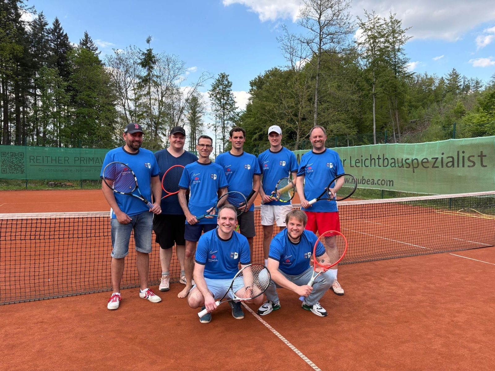 Mannschaftsfoto Herren 30 des TC Blau-Weiss Attendorn